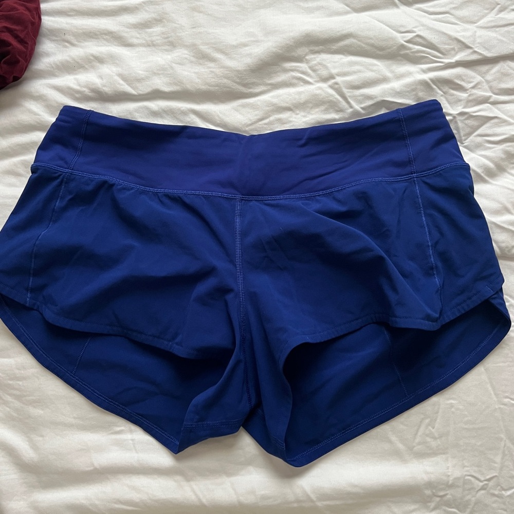 Lululemon Royal blue shorts